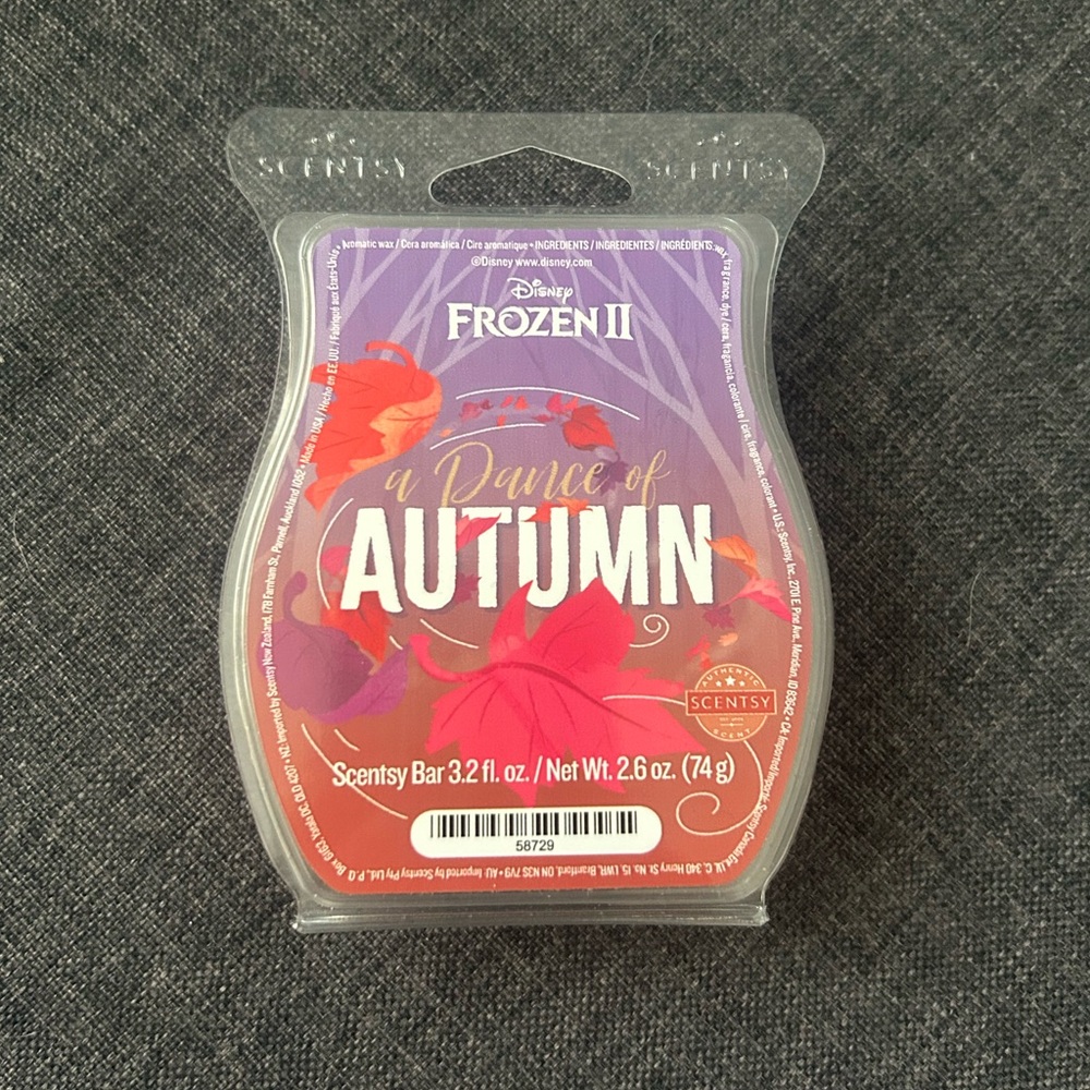 Scentsy A Dance of Autumn bar